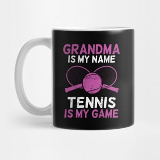 Tennis Grandma Grandmother Tennis Player Gift Mug